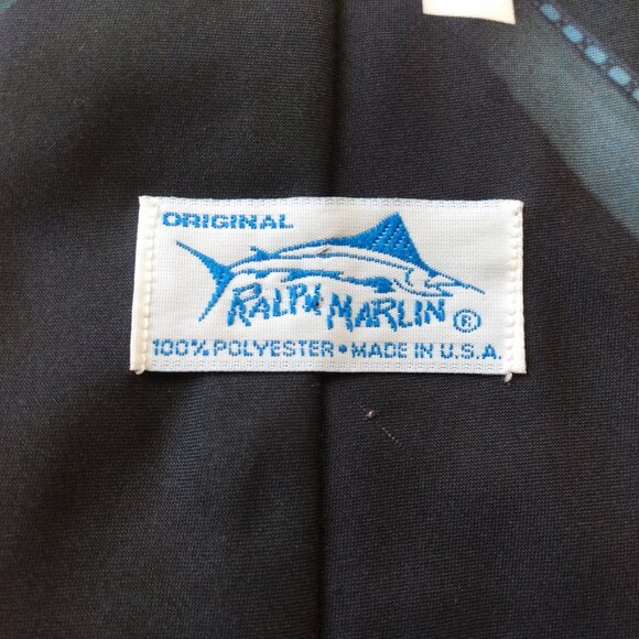 Vintage 90s Star Trek Tie Necktie Ralph Marlin Spock Captain Kirk Bones Uhura - Picture 6 of 14